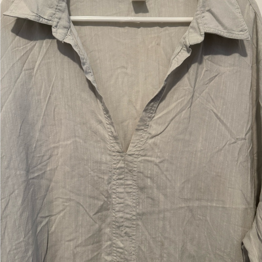 H&M Soft Gray Shirt